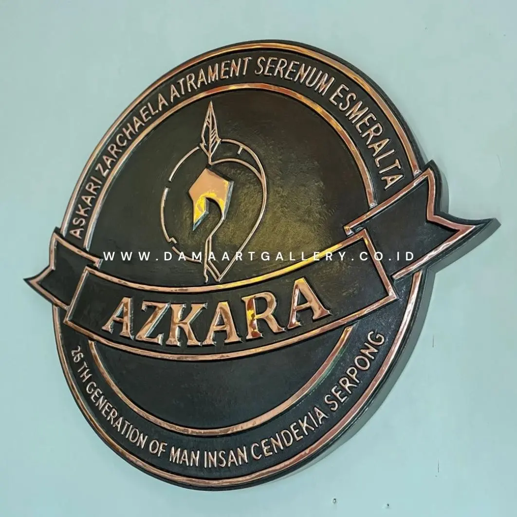 Logo Tembaga Kuningan Kualitas Terbaik
